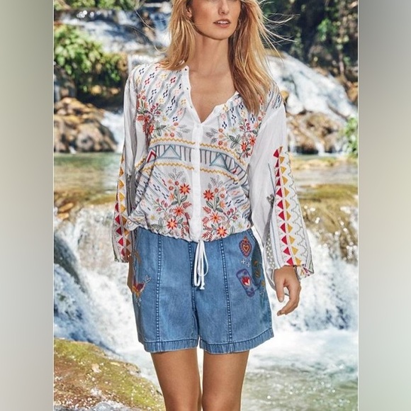 JOHNNY WAS Shorts,All Products : American Fashion Style Bags On Sale